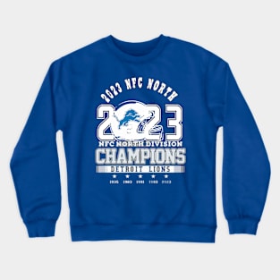 It’s A Lock Lions NFC North Champions 2023 Crewneck Sweatshirt